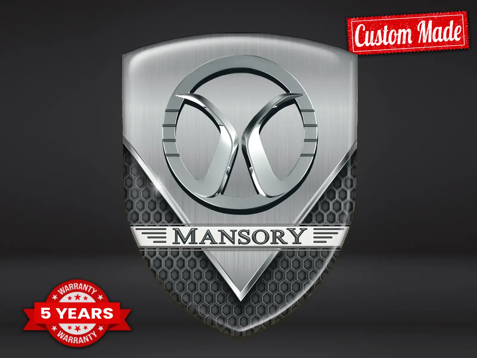 Mansory Automobil Silikonlogos Pro Max Langlebig Stilvoll